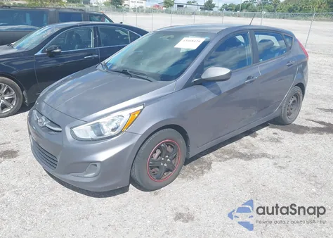 2015 Hyundai Accent Gs z USA, uszkodzony, nr VIN KMHCT5AE6FU218002